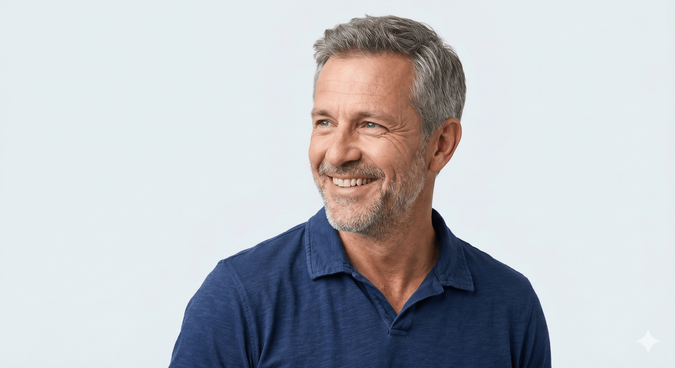 Professional male doctor in clinical environment